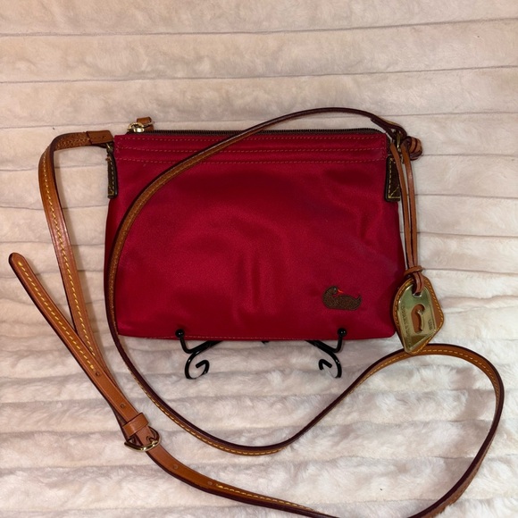 Dooney & Bourke Cherry Red Crossbody Bag - Picture 1 of 9
